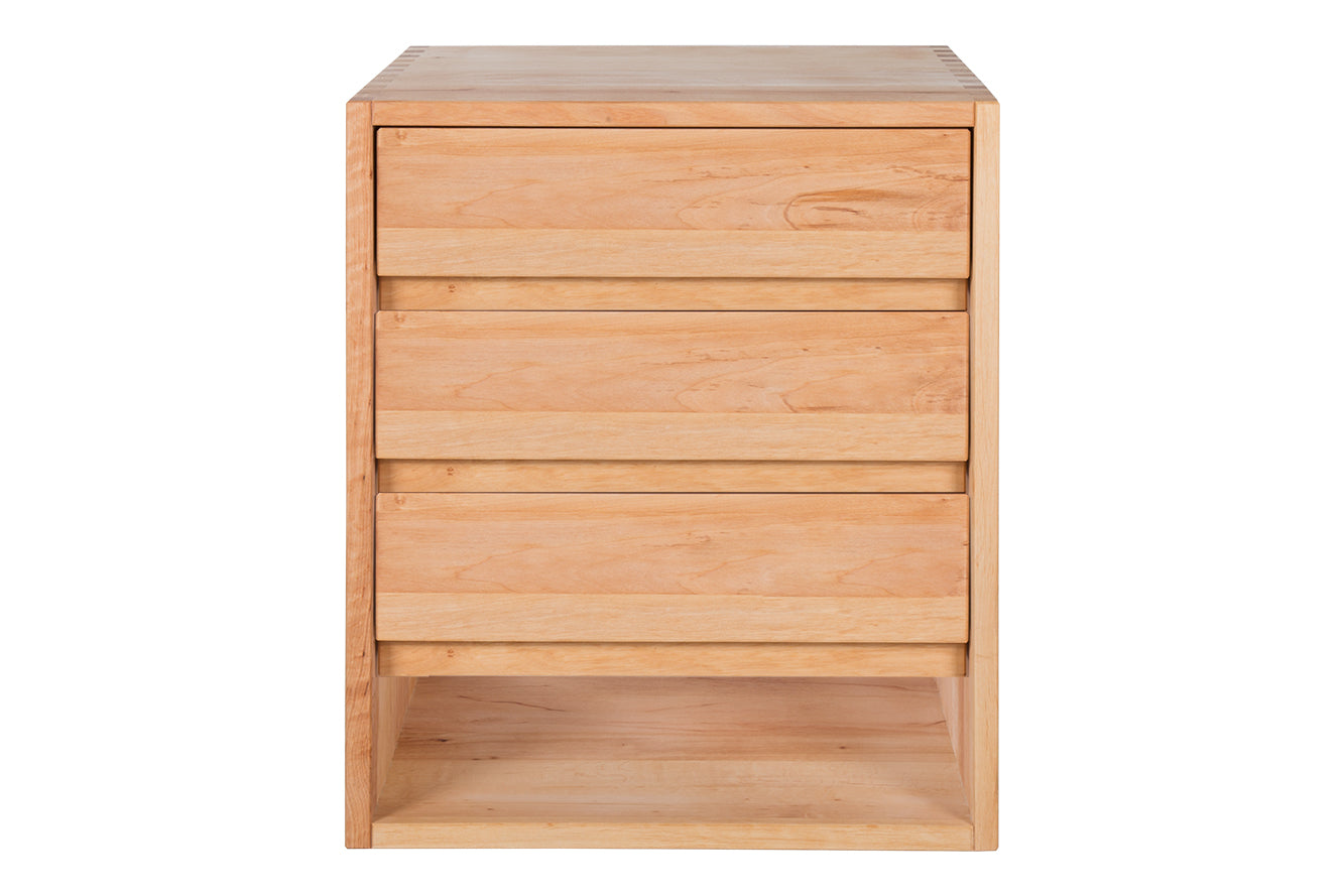 Frontalansicht von Nachttisch Ainu 3 in 49 cm
