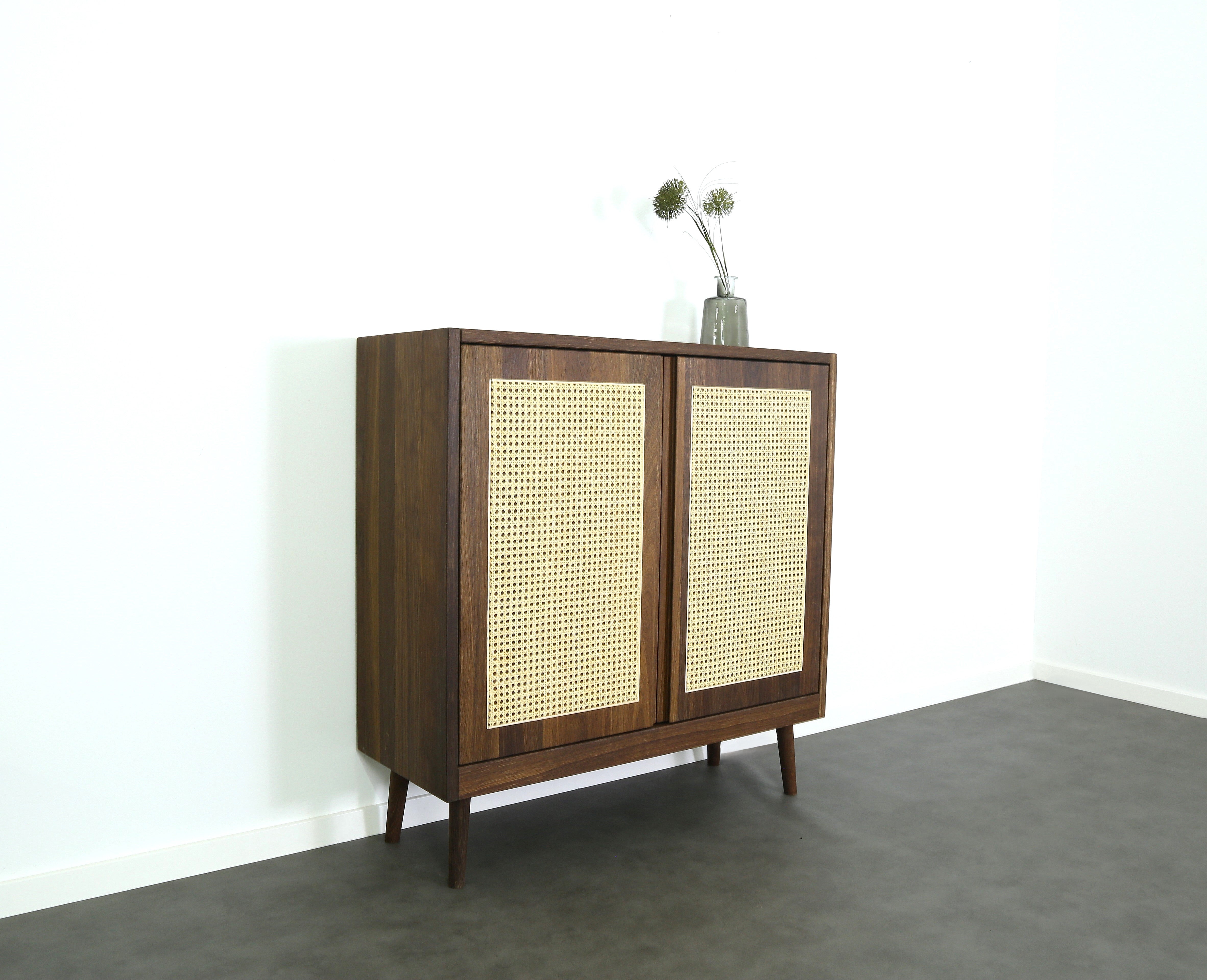 PRINA VIENNA Türen-Kommode mit Wiener Geflecht