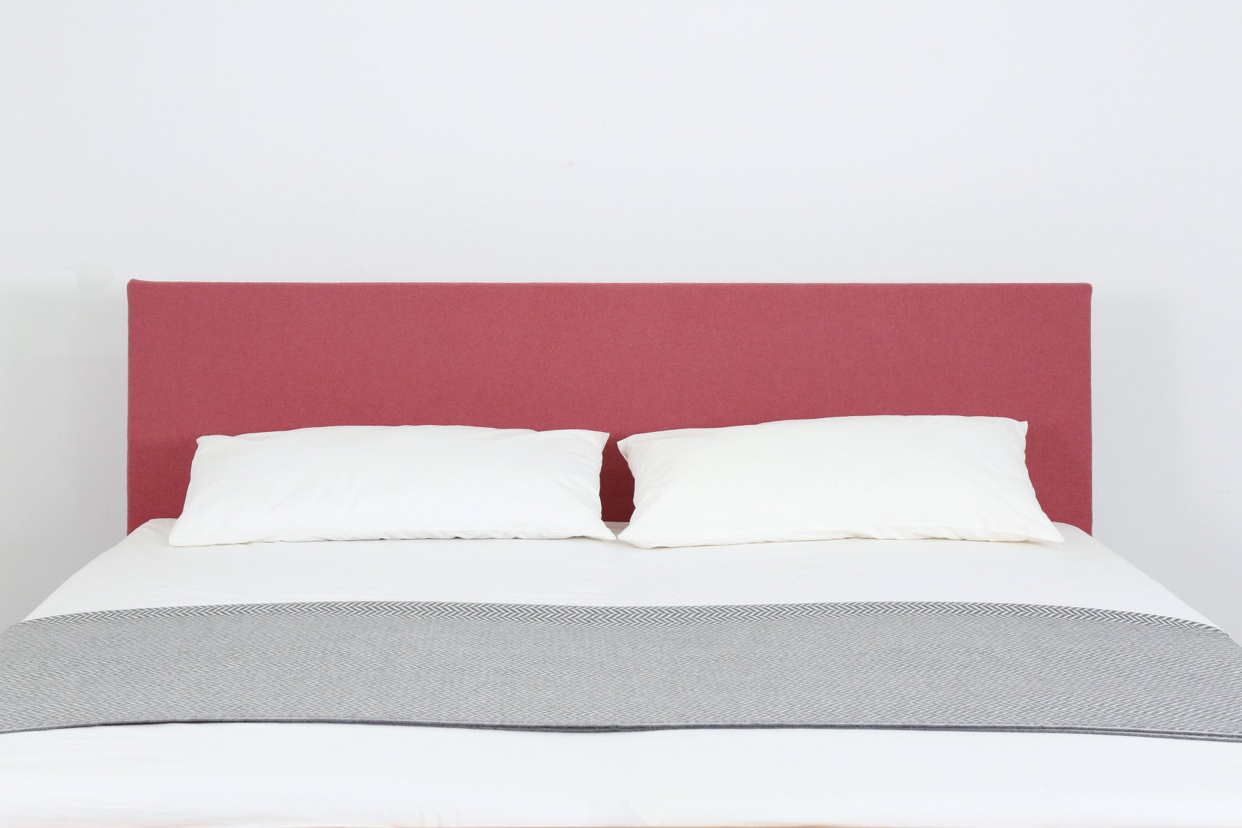 Detailansicht der Stofflehne in flamingo-pink