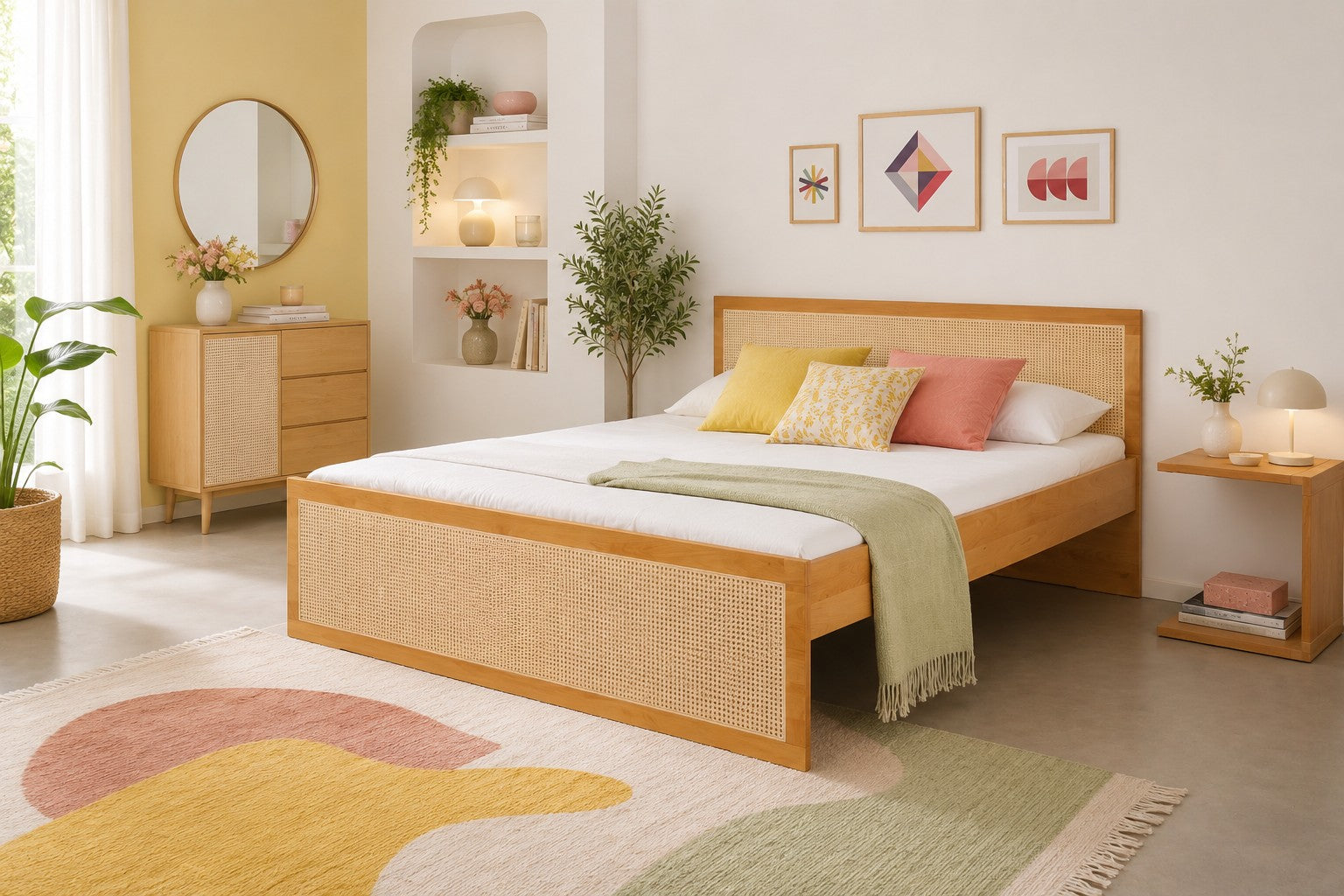 AMBRAS VIENNA Wiener-Geflecht-Bett