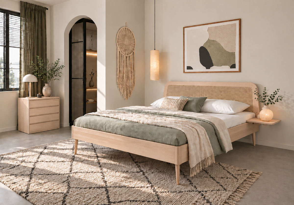 PRINA VIENNA Wiener-Geflecht-Bett