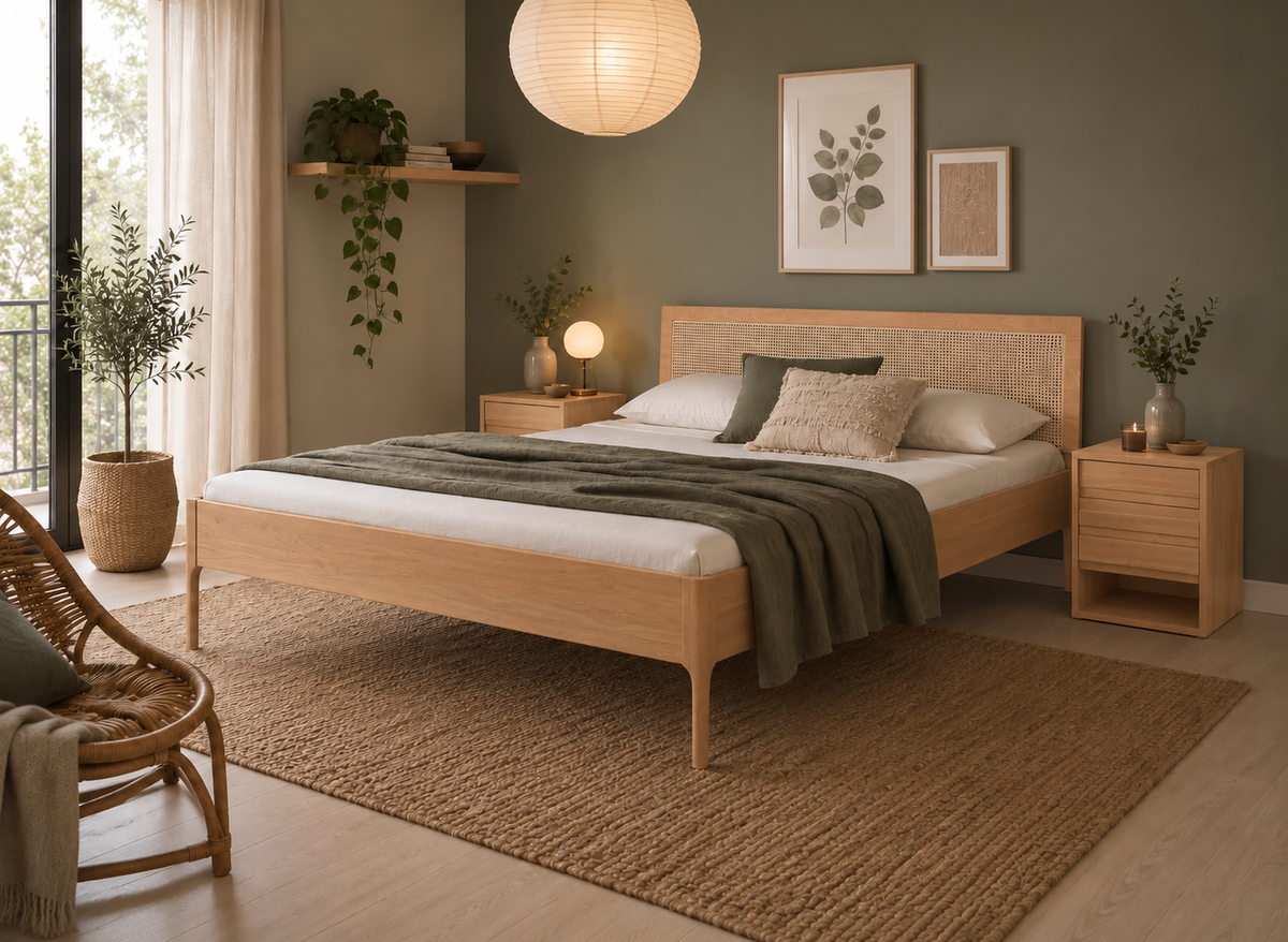 ONA VIENNA Wiener-Geflecht-Bett