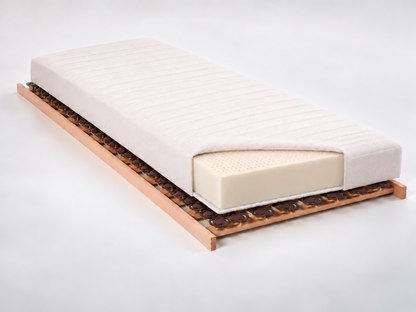 Schlafsystem Kokostraum H2 | Bio-Dot-Kokos Lattenrost & Bio-Pur Matratze