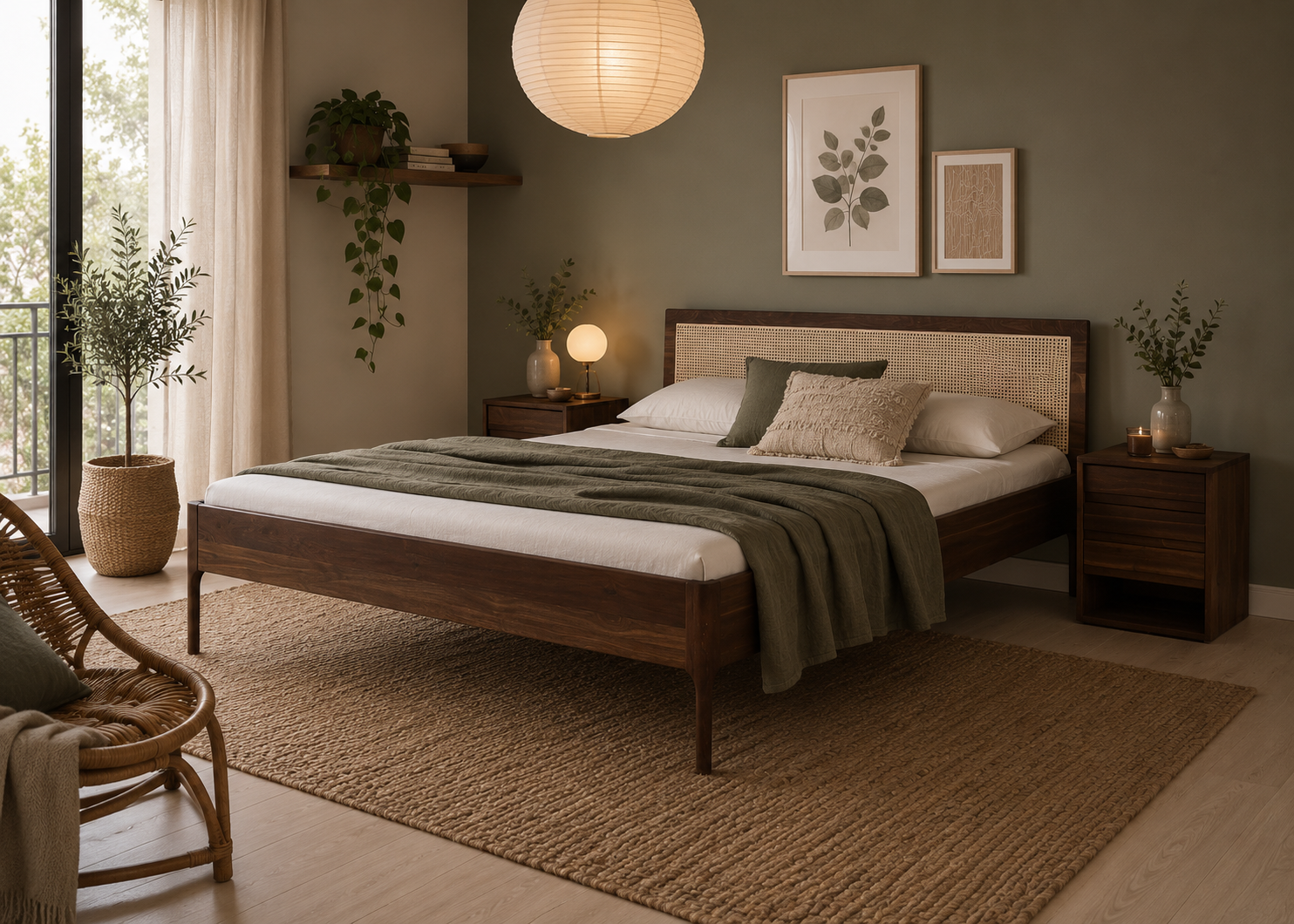 ONA VIENNA Wiener-Geflecht-Bett