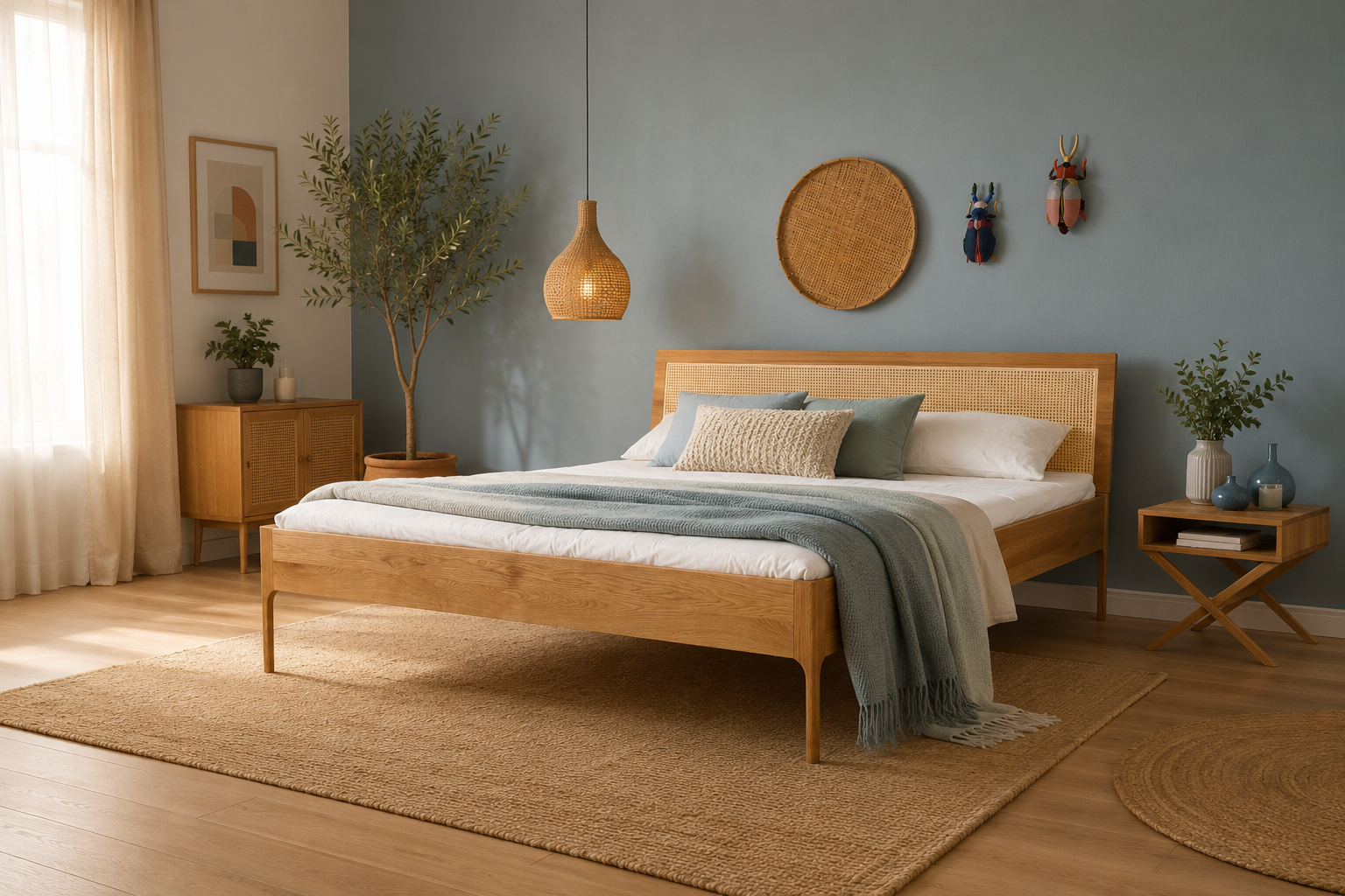 ONA VIENNA Wiener-Geflecht-Bett