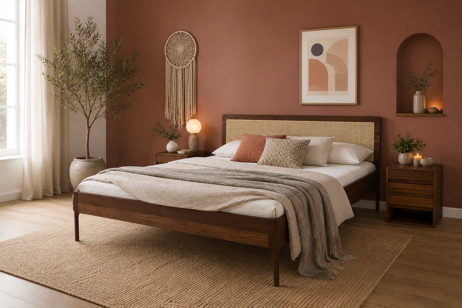 ONA VIENNA Wiener-Geflecht-Bett