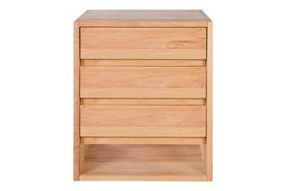 Frontalansicht von Nachttisch Ainu 3 in 49 cm