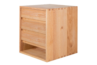 Schräge Frontalansicht von Nachttisch Ainu 3 in 49 cm