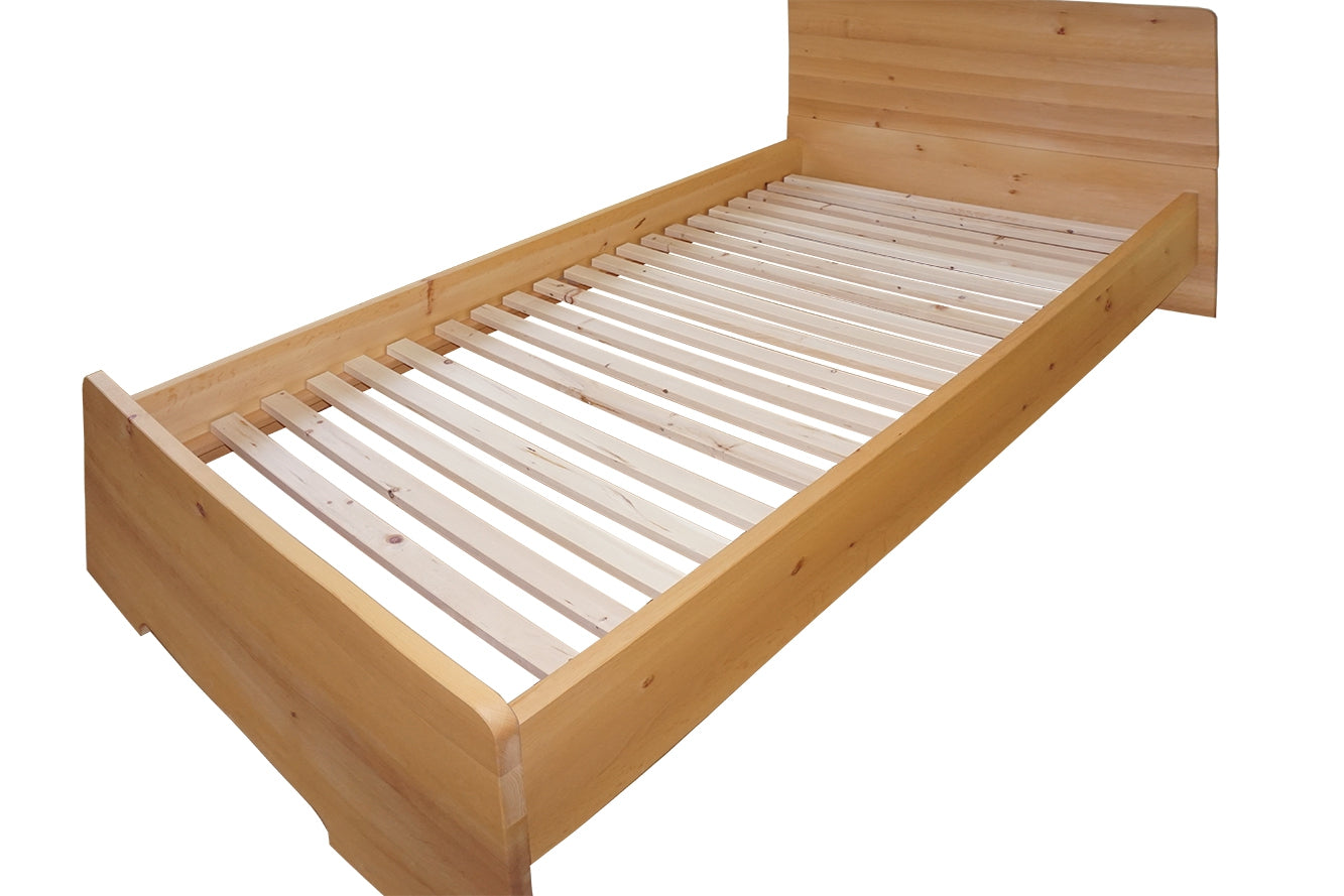 EASY-VLEX-BUCHE  Massivholz-Lattenrost - metallfrei