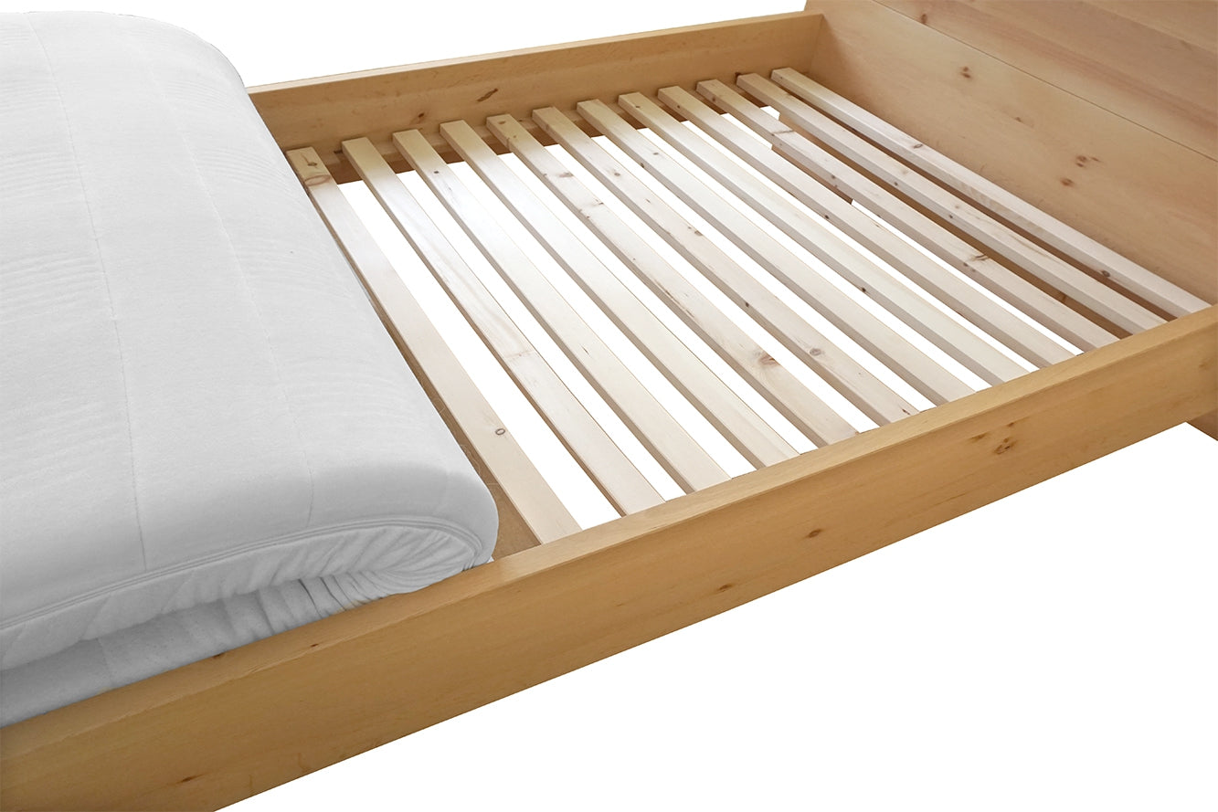 EASY-VLEX-BUCHE  Massivholz-Lattenrost - metallfrei