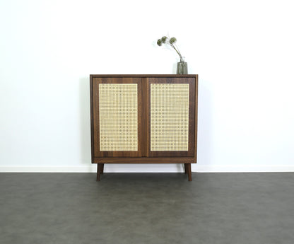 PRINA VIENNA Türen-Kommode mit Wiener Geflecht