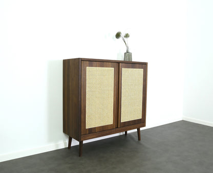 PRINA VIENNA Türen-Kommode mit Wiener Geflecht