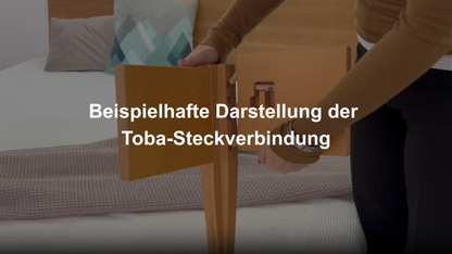 TATUYO 02 Schubkastenbett, metallfrei