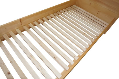 EASY-VLEX-BUCHE  Massivholz-Lattenrost - metallfrei